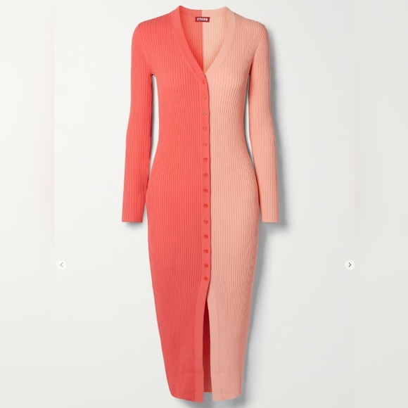 STAUD Shoko Sweater Bittersweet Peach - Picture 2 of 16